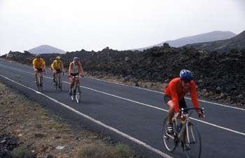 Lanzarote Radfahrer